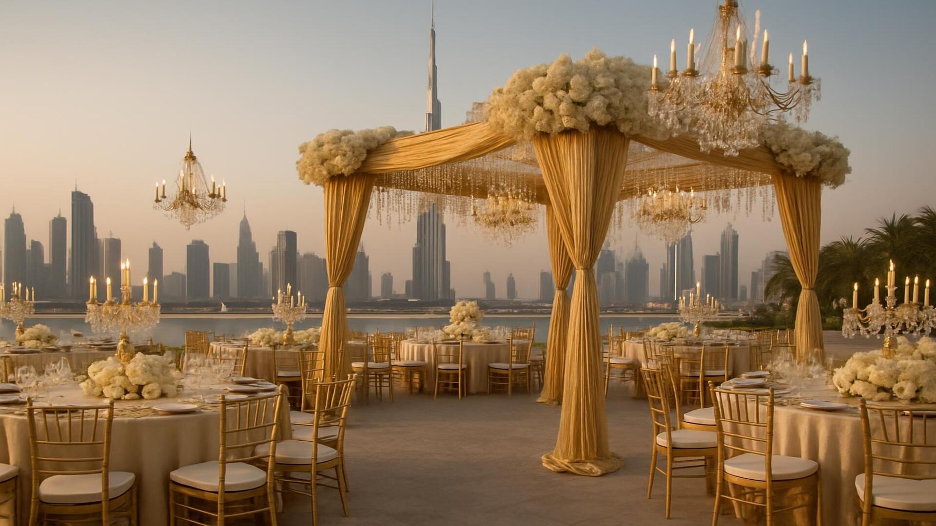 Luxury Wedding Setup Dubai